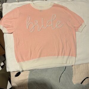 Queen of Sparkles Bride sweater